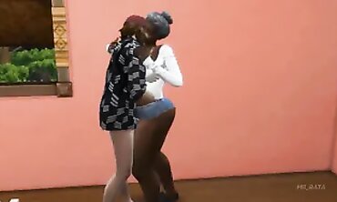 Bootylicious African Granny In The Sims 4