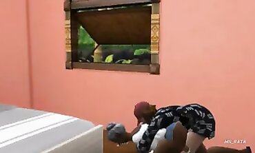 Bootylicious African Granny In The Sims 4