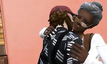 Bootylicious African Granny In The Sims 4