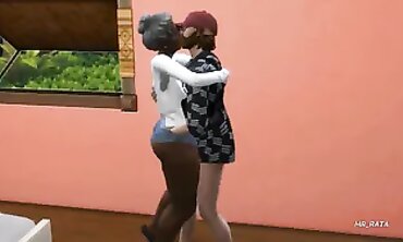 Bootylicious African Granny In The Sims 4
