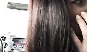Luna Roulette Swallows Cum in the Car Every Day
