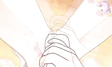 POV: Futa Natsuki Takes the Big Cock at Doki Doki Bar