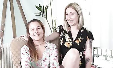 2 Bae Inexperienced Lesbos and 1 Heavy Fuck-fest Fuck stick