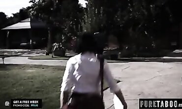 Babysitter Hooks Up With Mature Stud