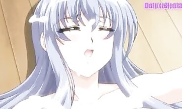 Anime Style Hardcore Threesome - Stepsiblings Share Their Hot Bodies