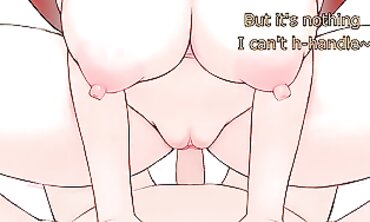 Makoto Anime JOI: Light Breathplay & Butt Action