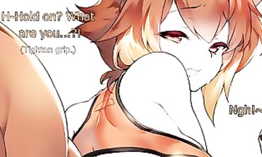 Makoto Anime JOI: Light Breathplay & Butt Action