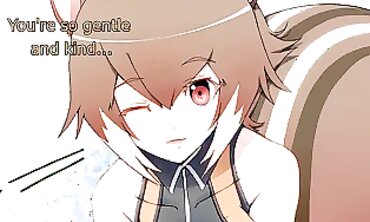 Makoto Anime JOI: Light Breathplay & Butt Action