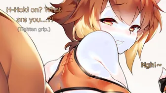 Makoto Anime JOI: Light Breathplay & Butt Action