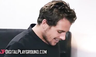 Bridgette B, Tyler Nixon & Lucas Frost In Wives Scene
