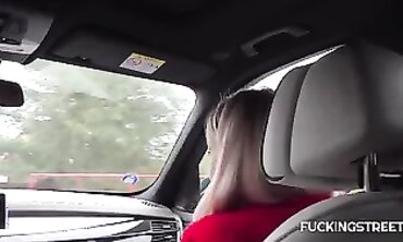 Platinum-Blonde Cayla Lyons Gets Helped To Pleasure