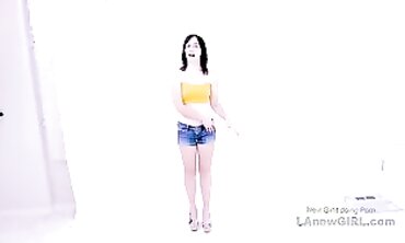 Petite Beauty Audition POV Blowjob