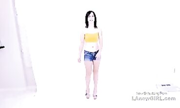 Petite Beauty Audition POV Blowjob