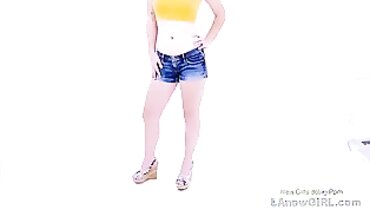 Petite Beauty Audition POV Blowjob