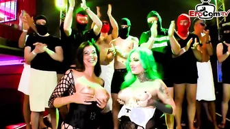 German Teacher Anal Gangbang