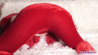Boy Raunchy Rigid Plumbs Vulgar Elf after Head on Christmas