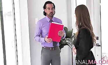 Busty MILF Skylar Snow Gets Ass-Fucked While Husband Is Away