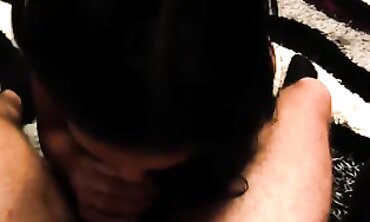 Adorable Babe Swallows Big Cock Then Gets Roughly Fucked in Front of Mirror