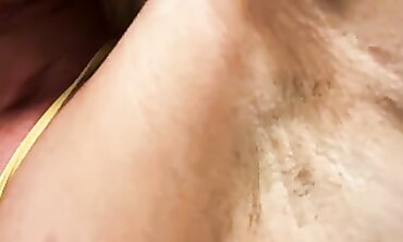 Amazon Nikki Trims Hairy Armpits In The Shower