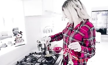 Cory Chase: Christmas Kiss with Her Busty Stepson