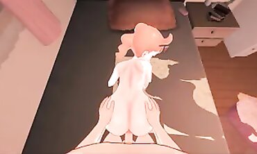 POV Hentai: Plowing Sonia in Missionary Style