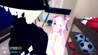 Clumsy VR Lesbian Anime JOI with ASMR
