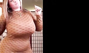 Busty Latina BBW with Huge Tits and Big Ass Part 2