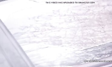 Busty Ebony Amanda White Gets Screwed in a Car