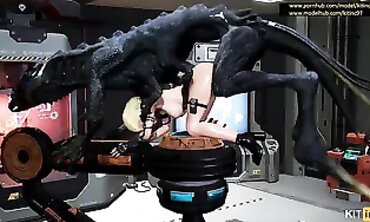 Fallen Chick Gets Nailed by Dragons in 4K 60FPS