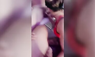 Jade Skyy's First Blindfolded MMF Spitroast with a Stranger