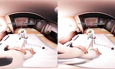 Kizuna Akari VR Hardcore Cartoon