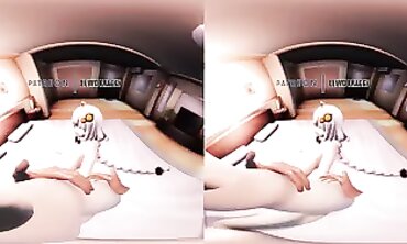 Kizuna Akari VR Hardcore Cartoon