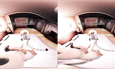 Kizuna Akari VR Hardcore Cartoon