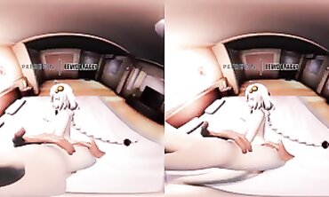 Kizuna Akari VR Hardcore Cartoon