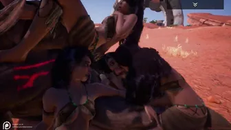 Grok and Maya's Wild Six-Way Party Orgy