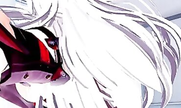 Prinz Eugen Azur Lane 3D Anime Hentai