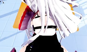 Prinz Eugen Azur Lane 3D Anime Hentai