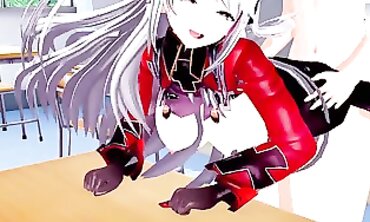 Prinz Eugen Azur Lane 3D Anime Hentai
