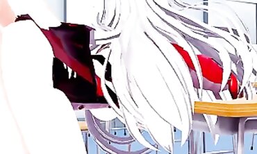 Prinz Eugen Azur Lane 3D Anime Hentai