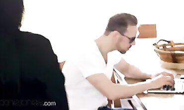 Lexi Dona Takes Deep Blowjob in Pantyhose and High Heels