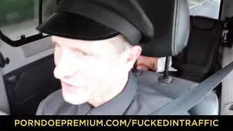 Indonesian Goddess Gets Rough Backseat Ride