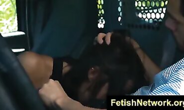 Evelin Stone Bound and Gagged in Extreme Fetish Hardcore