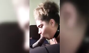 Sasha Nympho Queen: Wild BBC Gagging and Deepthroat POV