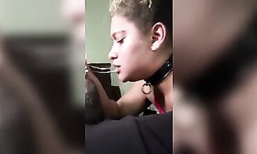 Sasha Nympho Queen: Wild BBC Gagging and Deepthroat POV