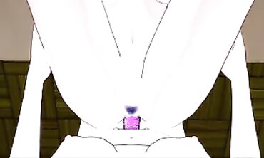 Yuri POV: Rough Strap-On Sex at the Doki Doki Literature Bar