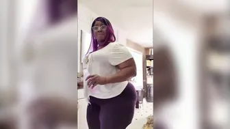 Plumper BBW Babes Show Off Big Asses in Striptease Compilation
