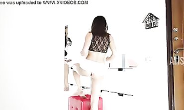 Exotic Dancer's UpSkirts - See Through G String Fashion Show