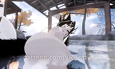 POV Public Play With VRHottie Brunette