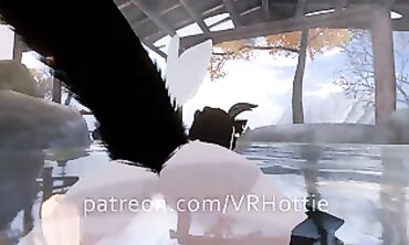 POV Public Play With VRHottie Brunette
