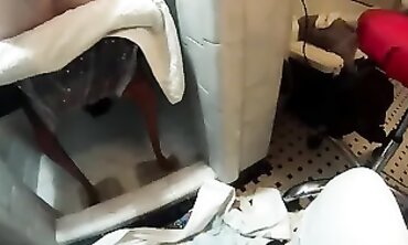 Knuckle-Deep Anal Fisting for Her Horny Fiance